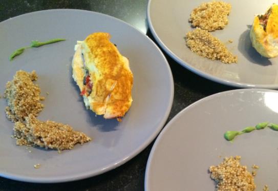 Powerkip met quinoa uit Komen Eten, gemaakt door fitheidscoach Fré Heylen