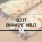 Recept Banana split omelet WordFit Online lifecoaching voor een leven vol goesting en energie