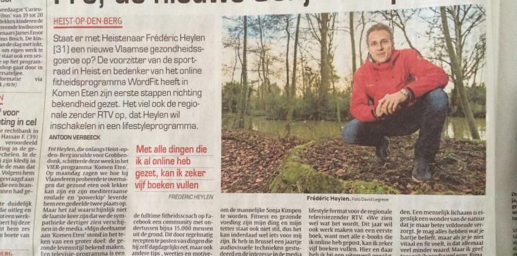 Artikel Het Laatste Nieuws 14/02/2015
