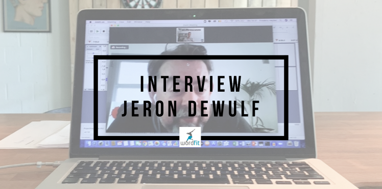 Interview Jeron Dewulf Goed in je Vel-podcast