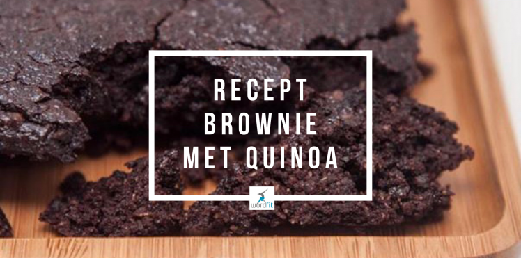Recept Brownie met quinoa