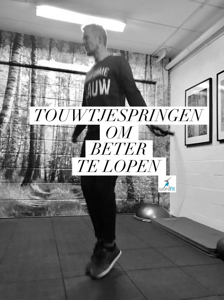 Touwtjespringen voor lopers WordFit.be Fit to Run Touwtjespringen voor lopers WordFit.be Fit to Run
