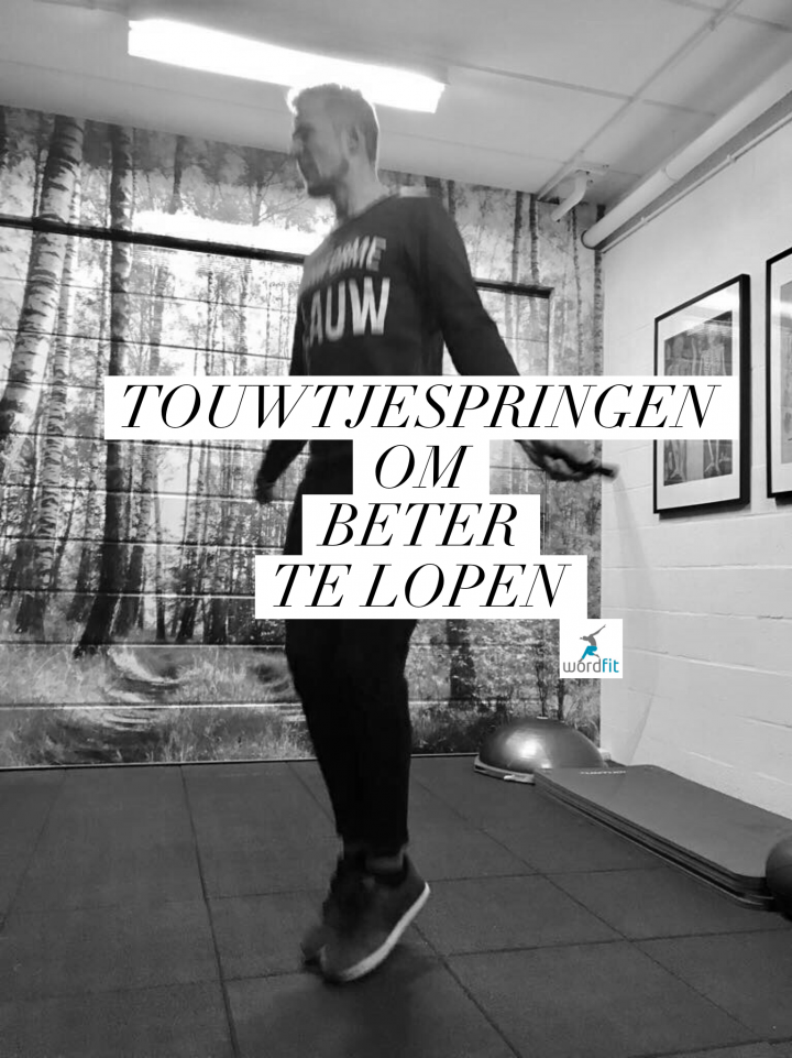 Touwtjespringen voor lopers WordFit.be Fit to Run