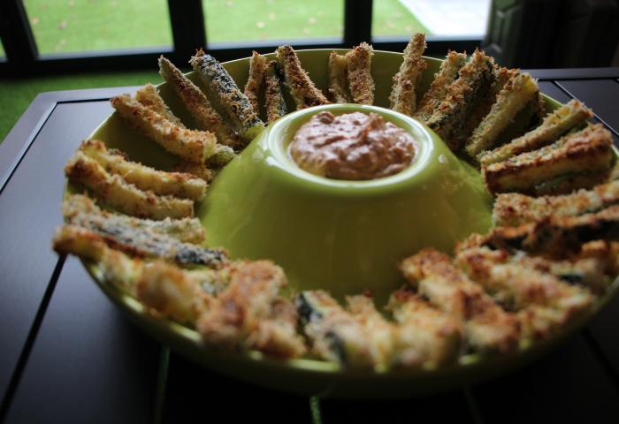 Recept: Frietjes van courgette Recept: Frietjes van courgette